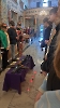 Droga Krzyżowa z udziałem dzieci i młodzieży z GZS-P nr 2 w Wąsoszu Górnym przygotowana przez panią katechetkę Joannę Lakomą. Pierwszy piątek miesiąca, 4.04.2025