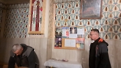 Gablota z pamiątkami po śp. ks. Krzysztofie Jeziorowskim, 30.10.2025