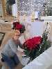 Dekoracja kościoła na Święta Bożego Narodzenia wykonała Aneta Stobiecka, 22.12.2022